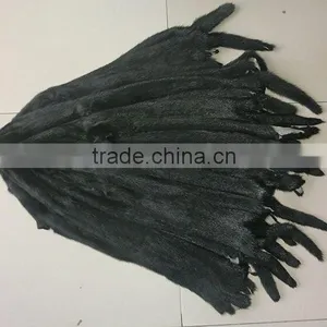 White Mink Fur Skin / Real Animal Fur thumbnail-3