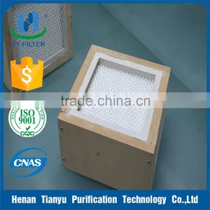 High Efficiency Air Filter Wooden Frame Filter thumbnail-1
