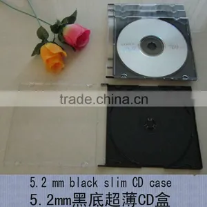 5.2mm Black Tray Slim CD Case thumbnail-1