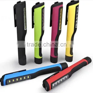 A-OK Pocket Pen Light 6LED Pen Work Light With Magnet thumbnail-2