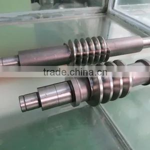 Nonstandard Customized Steel Worm Gear Shaft Gear Forging Shaft thumbnail-1