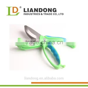 3.5'' Blade Vegetable Scissors in Kitchen With Soft Handle thumbnail-1