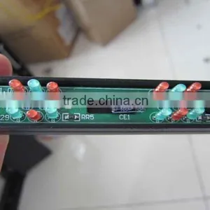 Hot Sale Super Thin Decorative Full Color LED Strip Video Wall Screen / New Design P16 P20 P32.25 P50 LED Strip Video Screen thumbnail-1