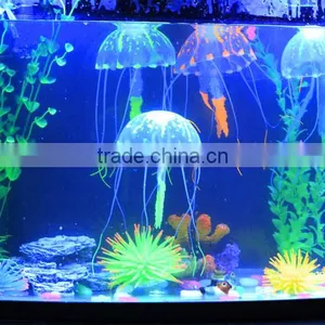 Fish Tank Artificial Jellyfish Landscaping Jellyfish for Aquarium thumbnail-2