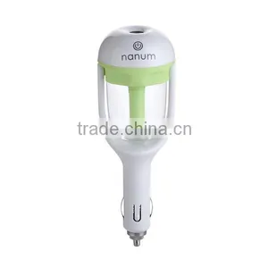 Auto Mini Car Humidifier Air Purifier Freshener Travel Car Portable thumbnail-5