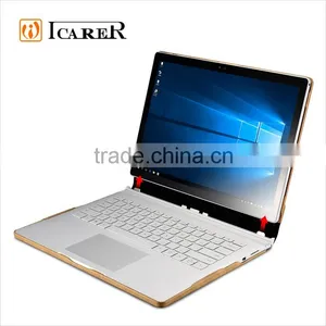 ICARER Genuine Leather Case for Microsoft Surface Book Flip Cover With Stand Function Shenzhou Series thumbnail-5