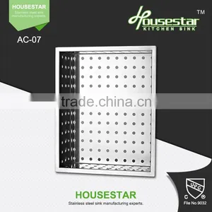 2015 New Colander Design Fruit and Vegetable Stainless Steel Colander With Handle And Stand thumbnail-5