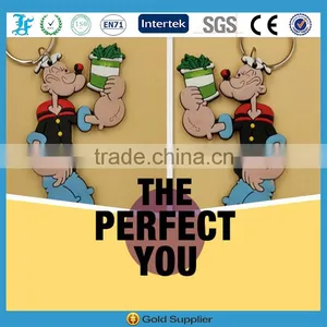 Popeye the Sailor Man Keychain/Silicone Popeye the Sailor Man Keychain thumbnail-1