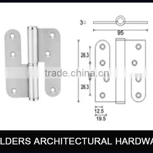 Sus304 Stainless Steel Flag Hinges for Wooden Door thumbnail-1