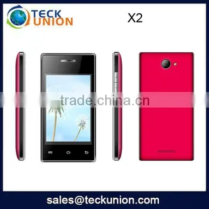 X2 3.5inch Quad Band Mobile Phone Single Camera Support Wifi Cellphone thumbnail-1