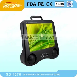 Good Quality Wide Screen Boombox DVD Player With USB Port thumbnail-3