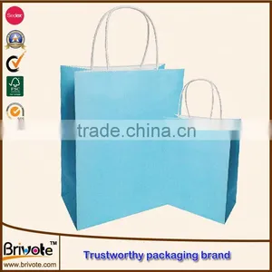 2016 Kraft Paper Bag With Clear Window Washable Kraft Paper Bag Kraft Paper Bag for Food thumbnail-3