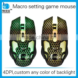 Colorful LED Backlits Gaming Mice Mouse_Macro Setting 3500 DPI Game Mouse thumbnail-1