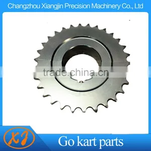 40mm Go Kart Shifter Racing Split 428 Sprocket With Carrier 428 Chain thumbnail-2