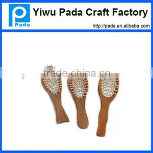 Natural Wooden Hair Brush thumbnail-1