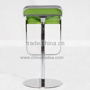 White Black Green Leather LEM Piston Lifting Bar Stool Chairs Supplier's Choice thumbnail-6