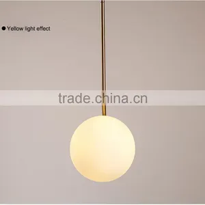 Europe Style Lamp Glass Iron Material Lighting Pendant Light thumbnail-6