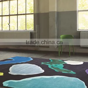 Commercial Use New Zealand Wool Carpet Hand Tudfted Carpet thumbnail-2