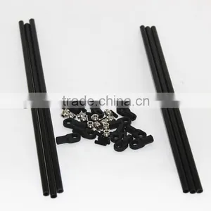 3d Printer Parts Rod ID :3 mm and Rod OD: 5mm Rostock Delta Kossel Mini K800 200mm Arms Carbon Diagnonal Push Rods Full Kit thumbnail-4