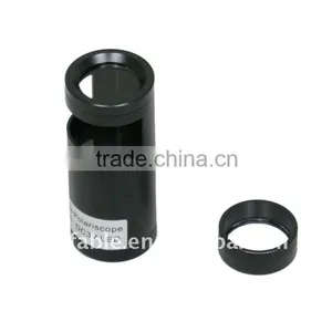 High Quality Portable Black Aluminium Gem Polariscope Buit-in 3V Button Battery for Gem Identifying thumbnail-3