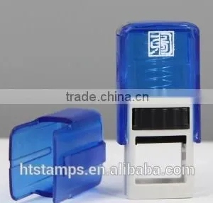 Wholesale Epress Factory Transparent Colors Rectangle 15x6mm Mini Stamp, Pocket Stamp, Rubber Stamp thumbnail-1