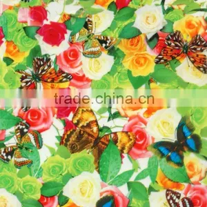 GW9001 Flower Pattern Sling Shot Frame Printing Film Width 100CM thumbnail-1