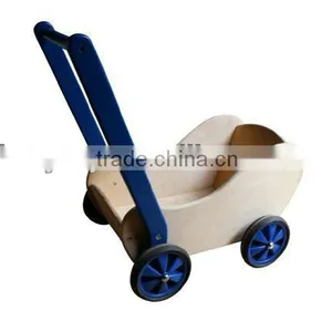 Wooden Baby Stroller thumbnail-1