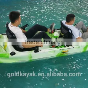 Double Pedal Drive Kayak With Propeller High Quality Fast Speed Easy to Control thumbnail-2