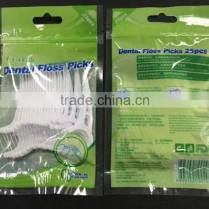 OraTek Hot Selling Dental Floss Pick UHMWPE Plastic Flosser Pick 25Picks thumbnail-5