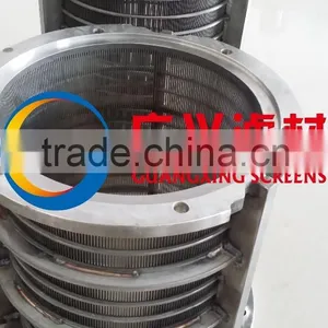 Wedge Wire Rotary Drum Screen Trommel for Pond Fish thumbnail-4