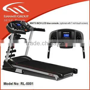 Qualified Home-use Trademill With Incline and With 5 Inch LCD Blue Panel With Max.loading 180kgs thumbnail-1