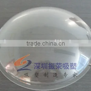 Clear Plastic Parts,clear Vacuum Forming Circle Shell thumbnail-1