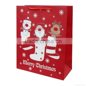 2015 Christmas Paper Bag With Customised Logo thumbnail-1