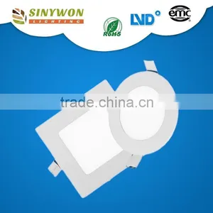 2016 China Suppliers AC85-265V 3W 6W 9W 12W 15W 18W Home Recessed Ceiling Panel Light LED Lamp Cheap 18 Watt Led Panel Lamp thumbnail-1
