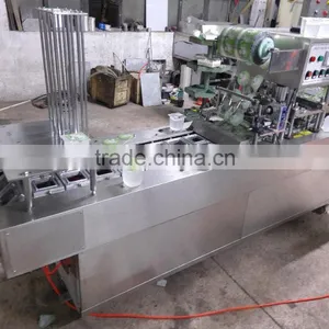 Hongzhan BG-60c Full-automatic Filling and Sealing Trays Machine thumbnail-4