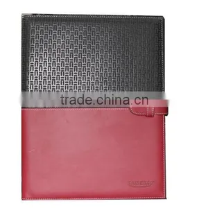 A4 Zip pu Leather Portfolio With Calculator and Notepad thumbnail-4