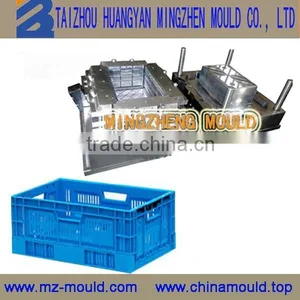 Customer Made High Quality Injection Turnover Crate Mold thumbnail-1
