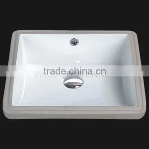 Undermount Rectangle Porcelain Sink thumbnail-1