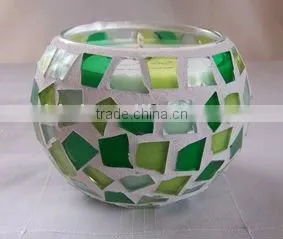 Decorative Mosaic Candle Holder thumbnail-1