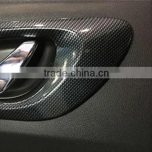 Hydrocarbon Inner Door Handle Insert Bowl Cover Trim ABS Chrome 4 Pcs For KADJAR Car Accessories 2016 thumbnail-3