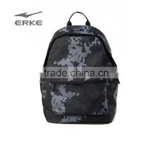 ERKE Ultra-functional Backpack School Backpack Daypack Casual Camouflage Patterns Grid Stripe Printing, Lining :100% Polyester thumbnail-5