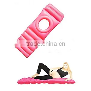 Pink Inflatable Maternity Pool Floats Water Air Mattress Bed for Pregnant Women thumbnail-3