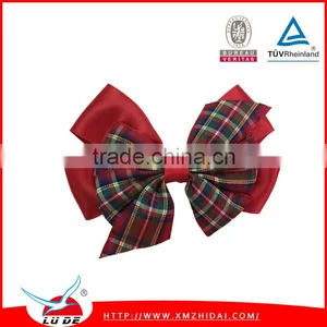 Holiday Packing Use Plaid Ribbon Bows/tartan Ribbon Bows/gingham Ribbon Bows thumbnail-1