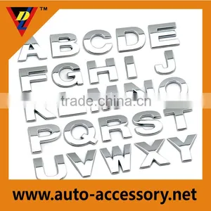 Wholesale Chrome Letters Car Sticker Custom Logo thumbnail-1