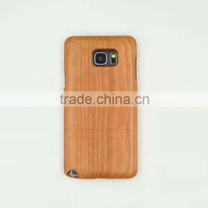 Handmade Real Carved Wood Wooden Phone Case Cover Shell For Samsung Galaxy Note 5 thumbnail-1