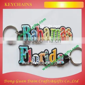 Miami View Promotional 3D Soft Pvc Keychains thumbnail-1