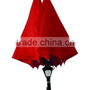 23"x8k Double Shaft Straight Romantic Lover Umbrella for 2 People Used thumbnail-1