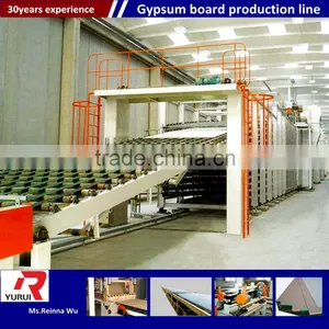 The New Type Gypsum Board Machine With CE and ISO/automatic Paper-covered Gypsum Plaster Board Production Line/machine thumbnail-6