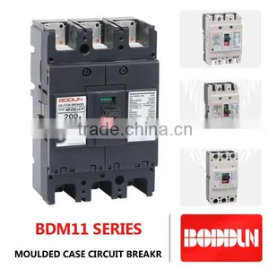 BDM11 MT MOULDED CASE CIRCUIT BREAKER 200A 3P MCCB thumbnail-1