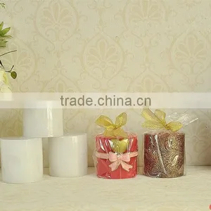 Wholesale Multi-color Flameless Scented Decorative Pillar Candle thumbnail-1